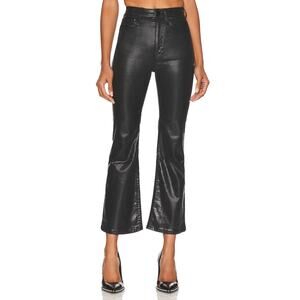 Rag & Bone 'Casey' Black Cotton High Rise Ankle Flare Denim Jean Size 27